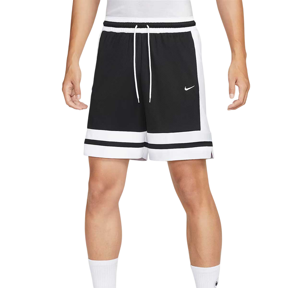 Dri-Fit 8" Basketball Shorts 'Black White'