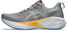 Asics Novablast 5 Gravel White 1011B974-020 left view