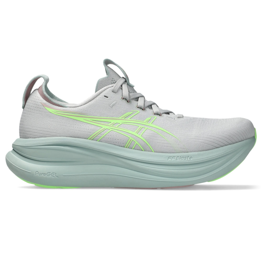 ASICS GEL-Nimbus 28 'Cloud Grey Illuminate Green' (W)
