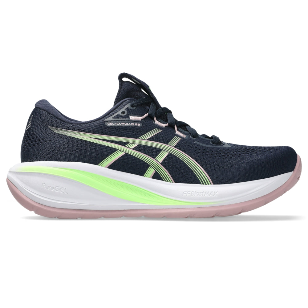 ASICS GEL-Cumulus 28 'Midnight Illuminate Green' (W)