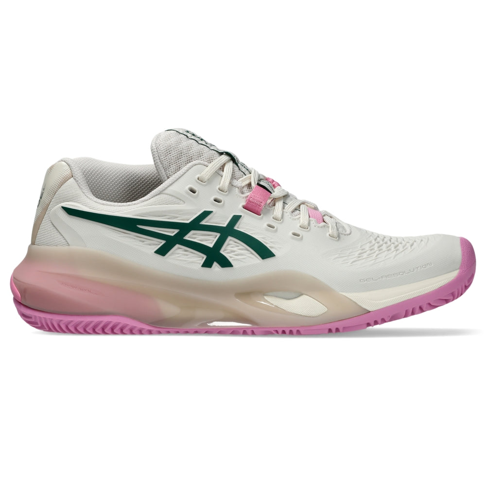 ASICS GEL-Resolution X Padel 'Soft Oat Jewel Green' (W)
