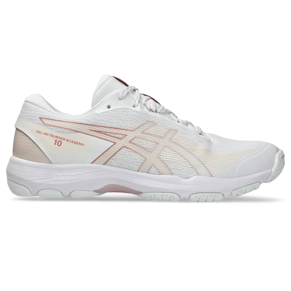 ASICS GEL-Netburner Academy 10 'White Morganite' (W)