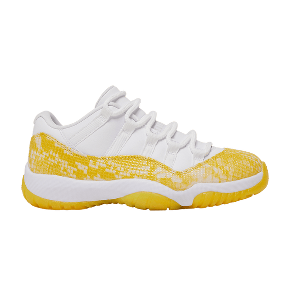 Wmns Air Jordan 11 Low 'Yellow Snakeskin'