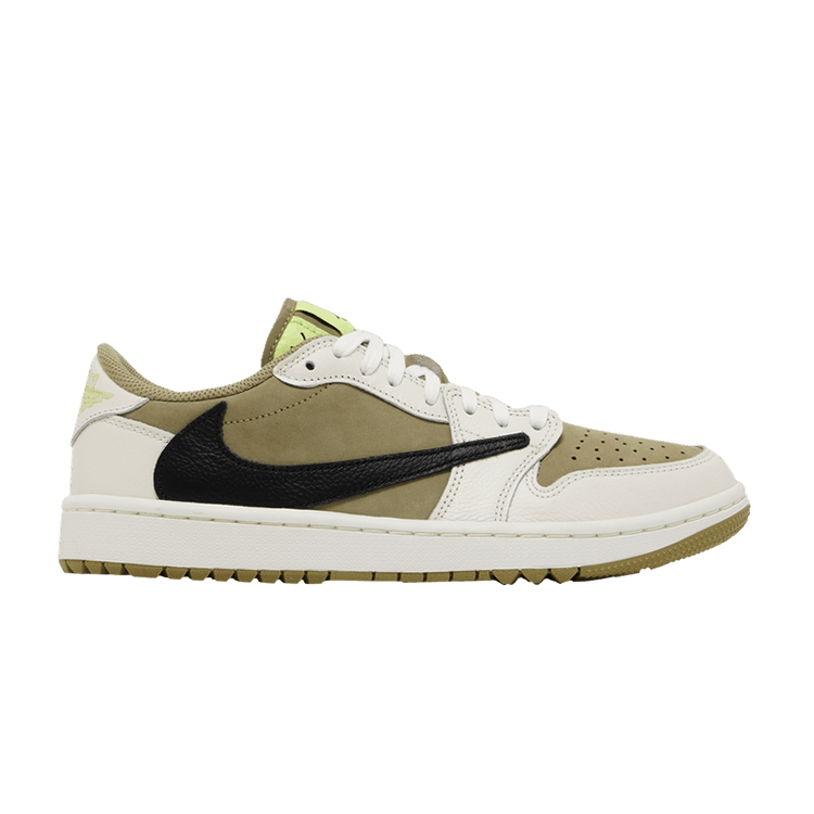 Travis Scott x Air Jordan 1 Low Golf 'Neutral Olive'