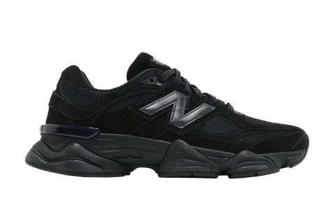 New Balance 9060 'Triple Black Suede'