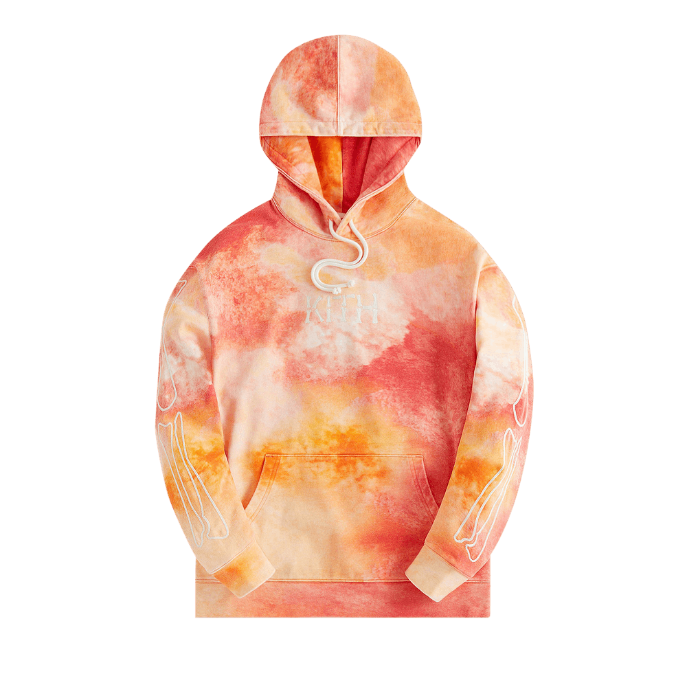 Kith Treats Skeleton Nelson Hoodie 'Inferno'
