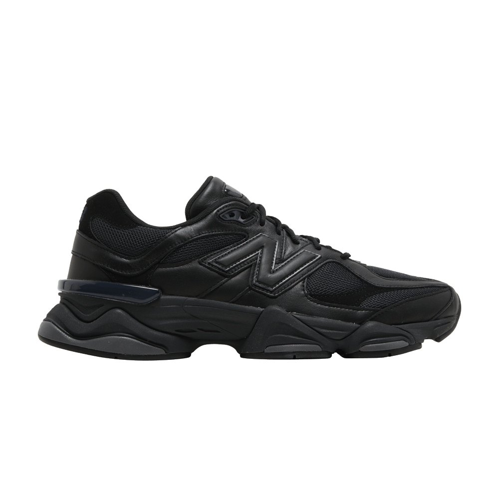New Balance 9060 'Triple Black Leather'