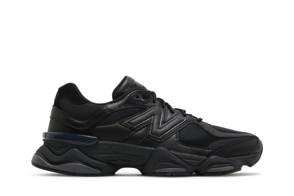 New Balance 9060 'Triple Black Leather' – view 2
