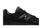 New Balance 9060 'Triple Black Suede Patent' – view 3