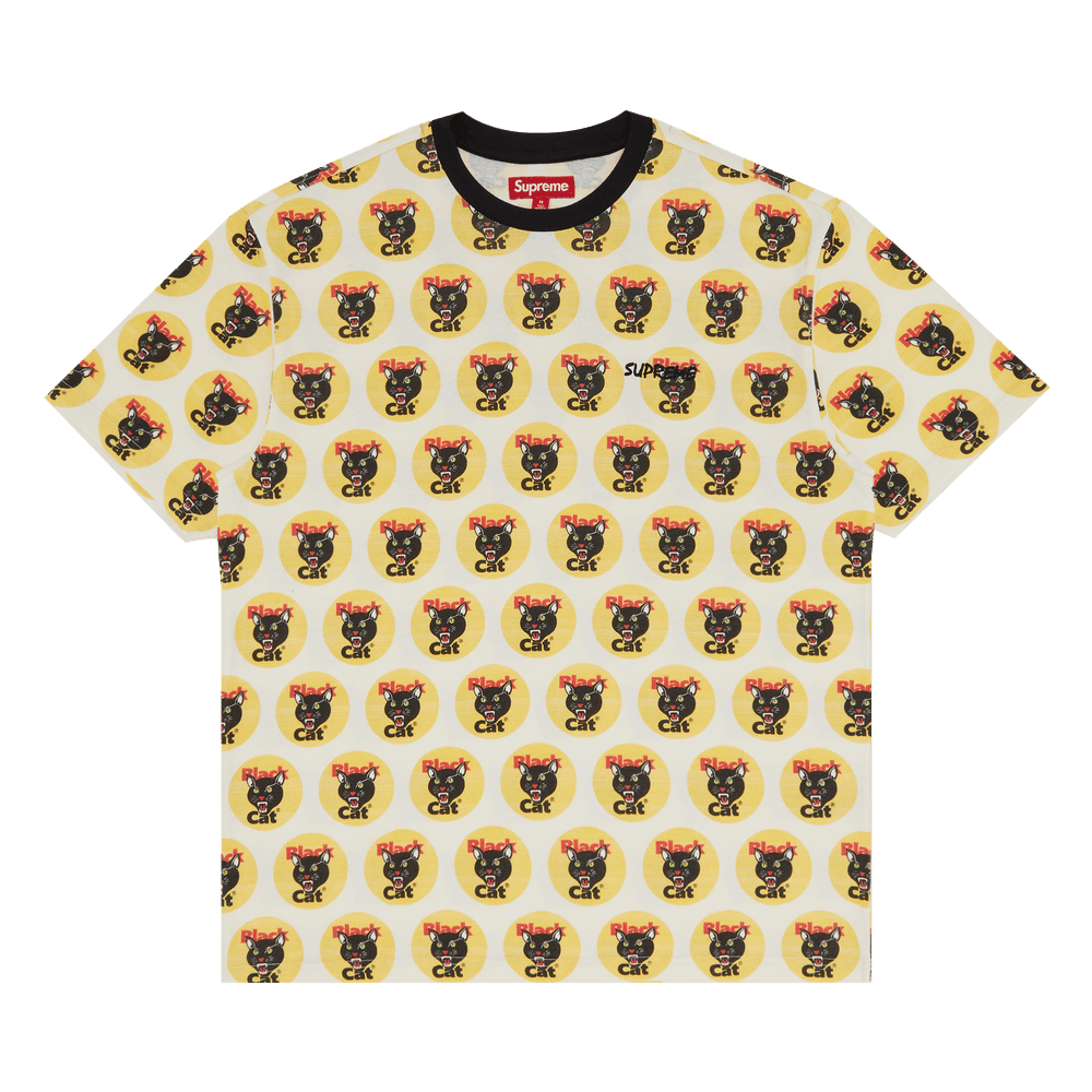 Supreme Black Cat Short-Sleeve Top 'Multicolor'