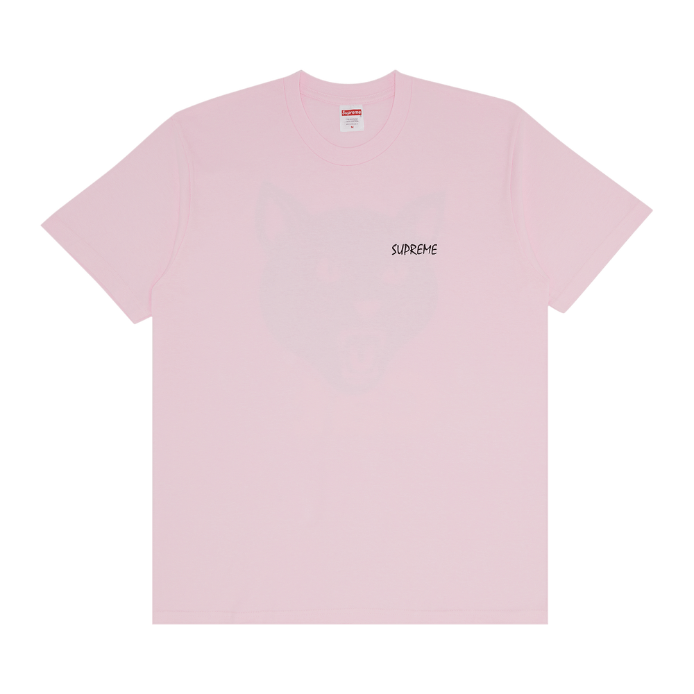 Supreme Black Cat Tee 'Light Pink'