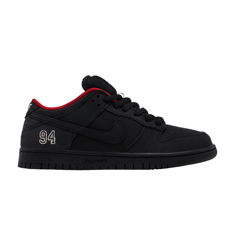 Supreme x Nike Dunk Low SB 'Black'