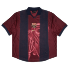 Nike FC Barcelona x Cactus Jack Retro 2000/01 Home Skeleton Jersey 'Red/Blue'