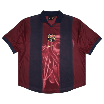 Nike FC Barcelona x Cactus Jack Retro 2000/01 Home Skeleton Jersey 'Red/Blue'