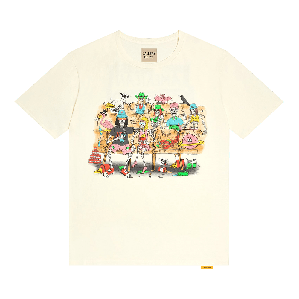 Gallery Dept. Skeleton Beach Theatre Tee 'Light Archival White'