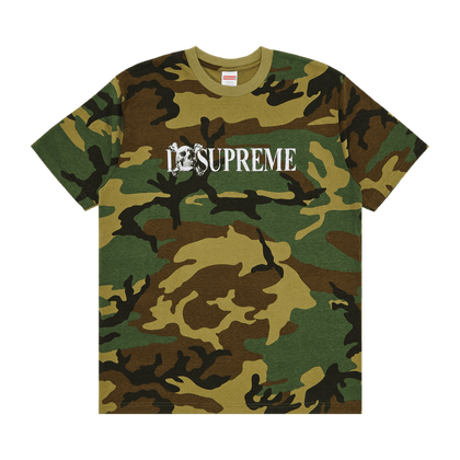 Supreme Skull Tee 'Woodland Camo'