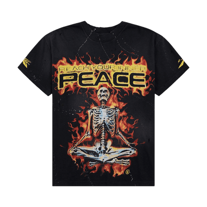 Hellstar Inner Peace Skeleton T-Shirt 'Black'