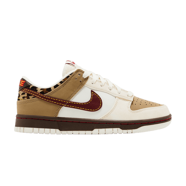 Nike Wmns Dunk Low 'Khaki Team Red'