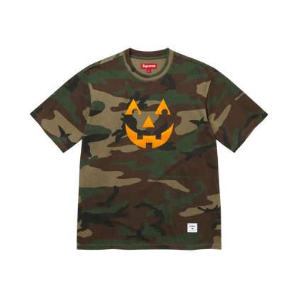 Supreme Pumpkin Short-Sleeve Top 'Woodland Camo'