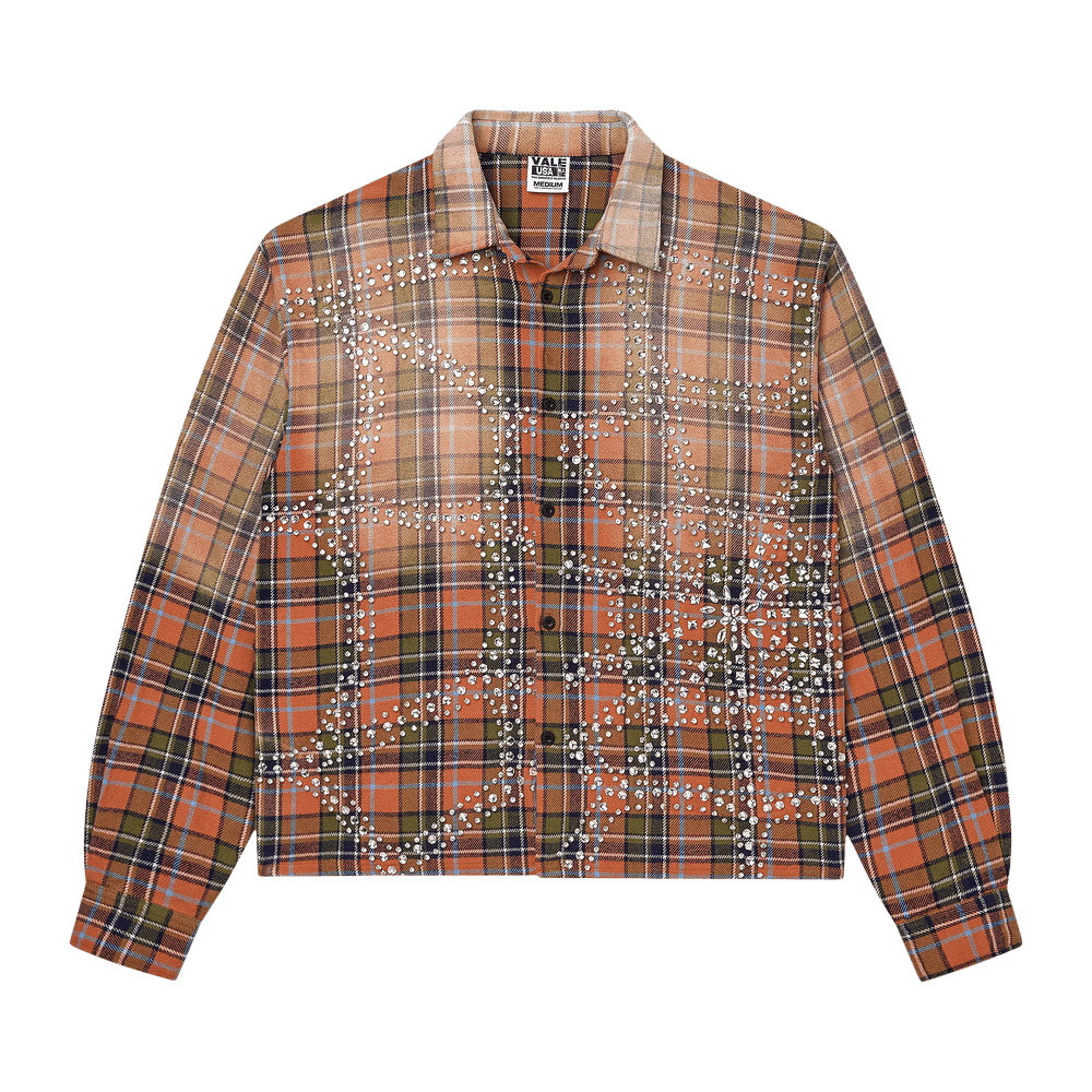 Vale Forever Pumpkin Patch Flannel 'Orange/Green'