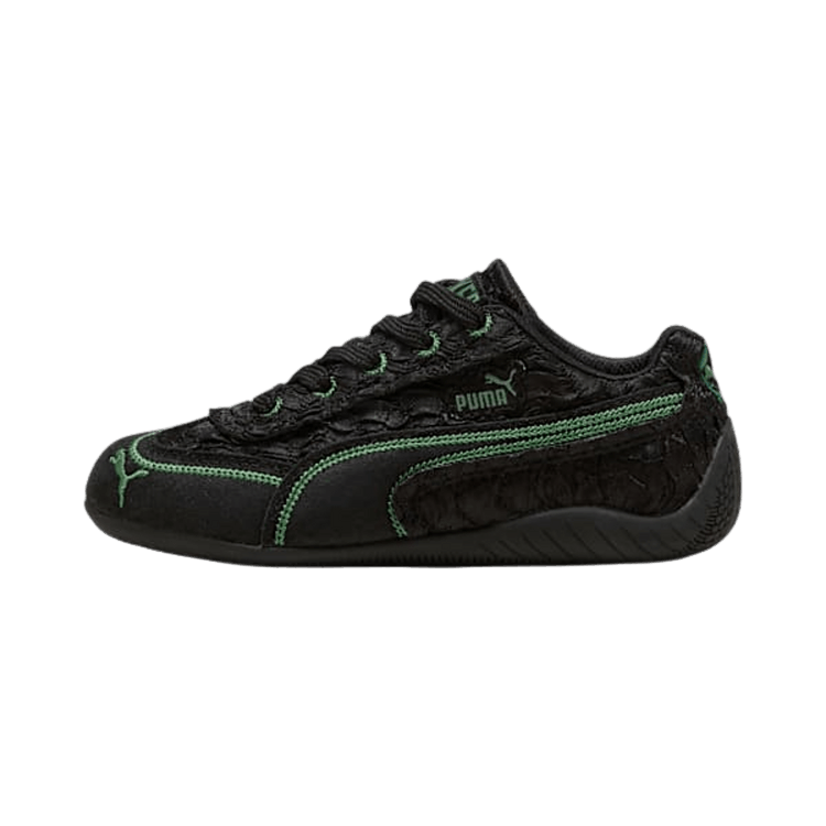 Wicked x Puma Speedcat Elphie Little Kid 'Black/Deep Forest/Dark Myrtle'