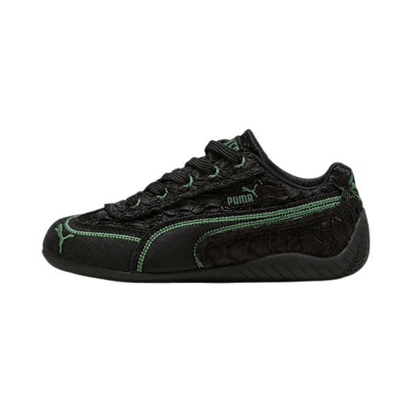 Wicked x Puma Speedcat Elphie Little Kid 'Black/Deep Forest/Dark Myrtle'
