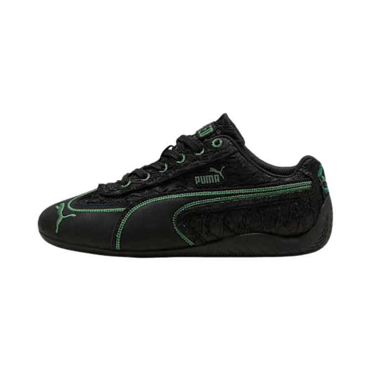 Wicked x Puma Speedcat Elphie Big Kid 'Black/Deep Forest/Dark Myrtle'
