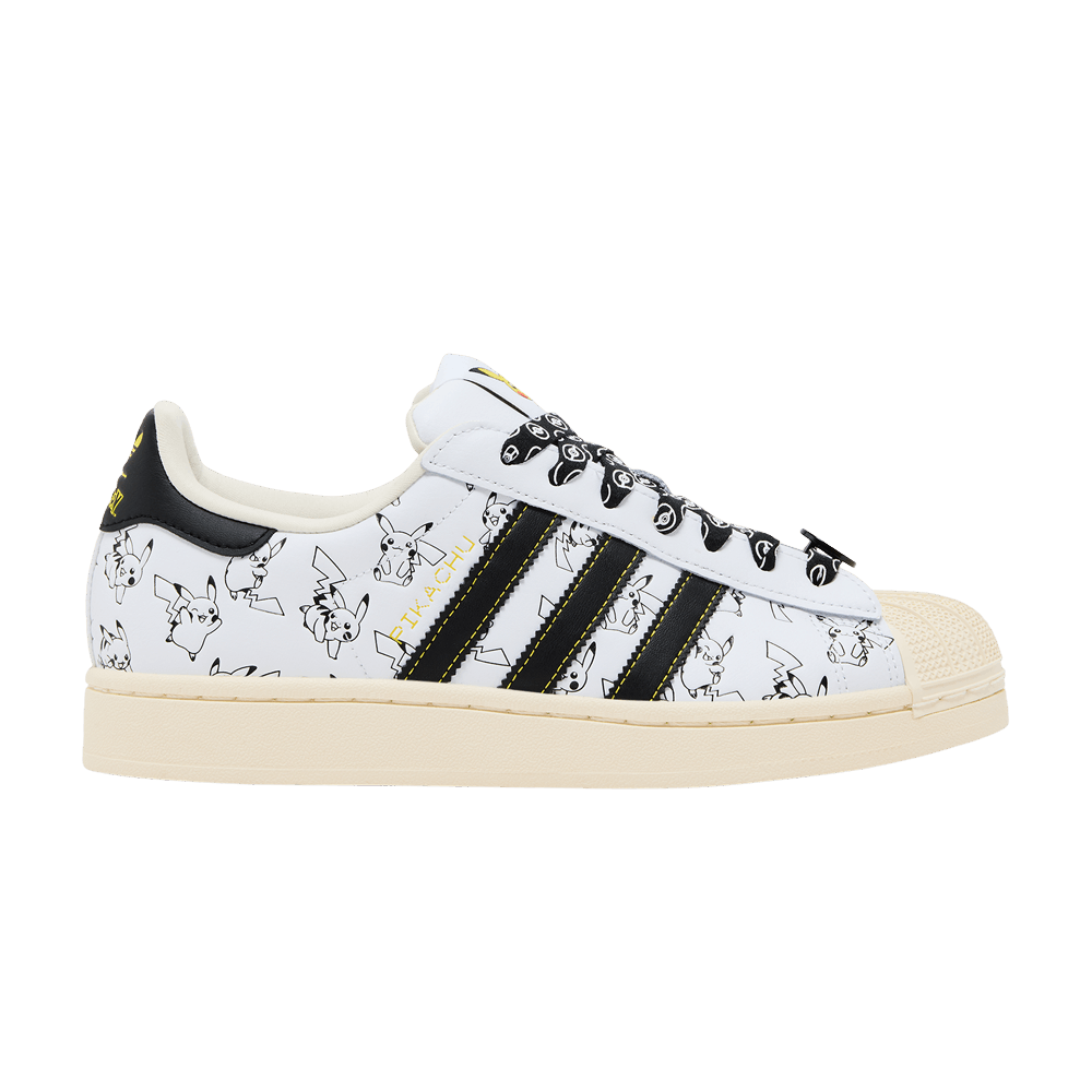 Pokémon x adidas Superstar 'Pikachu White'