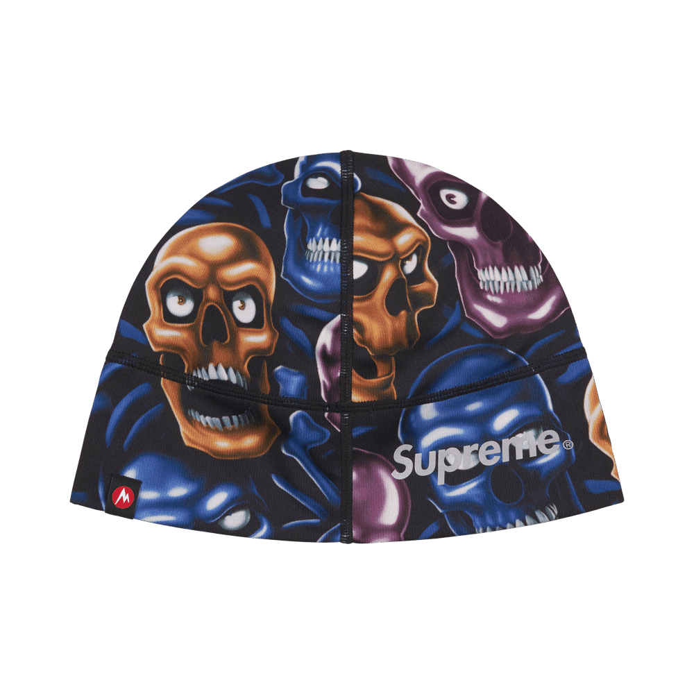 Supreme x Marmot Base Layer Beanie 'Skull Pile'