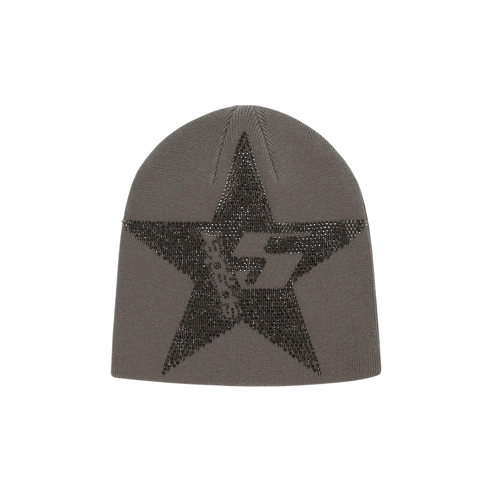 Sp5der Star Rhinestone Skully 'Slate Grey'