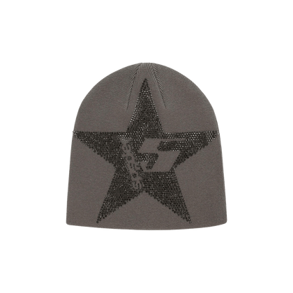 Sp5der Star Rhinestone Skully 'Slate Grey'