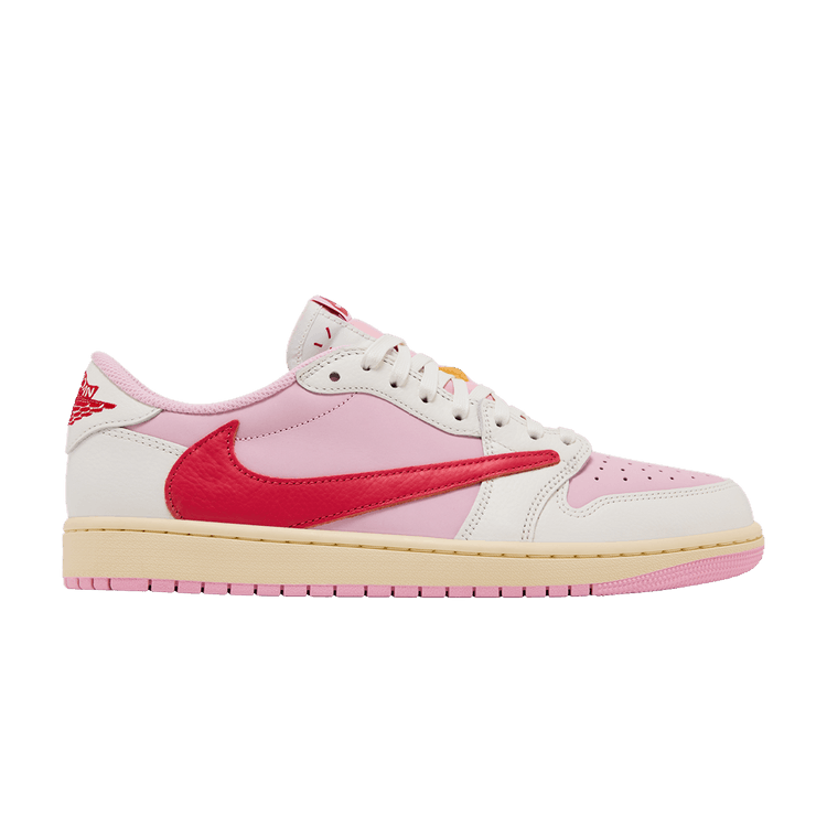Travis Scott x Air Jordan 1 Retro Low OG 'Sail Tropical Pink'