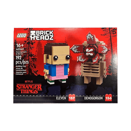 LEGO Brick Headz Stranger Things Demogorgon & Eleven Set