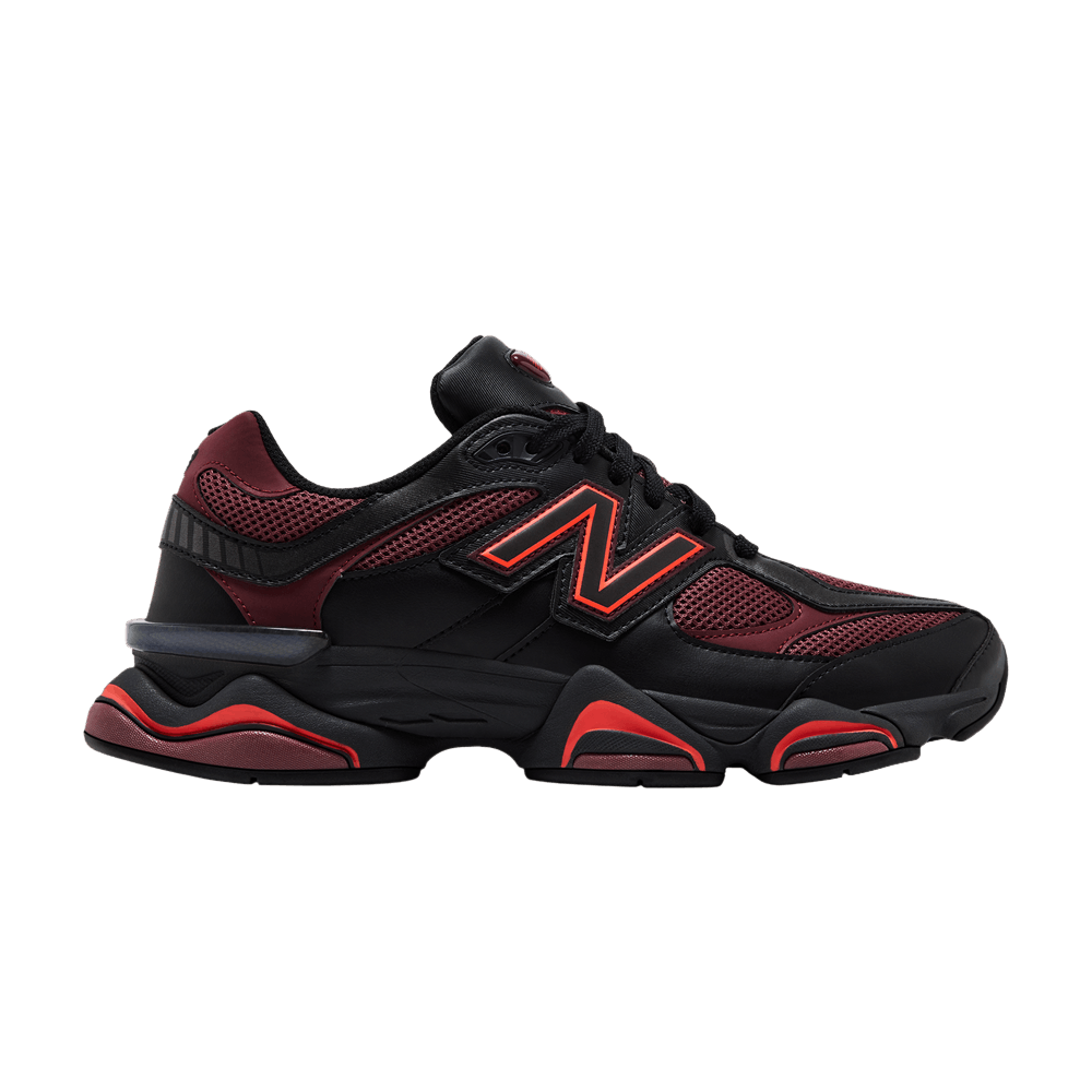 New Balance 9060 'Black Washed Burgundy'