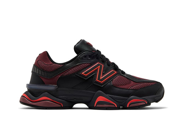New Balance 9060 'Black Washed Burgundy' – view 2