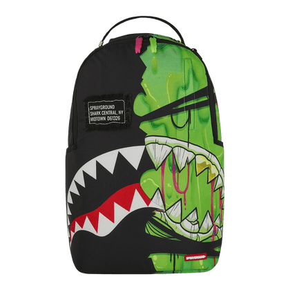 Sprayground Zombie Ooze Shark Central Backpack 'Multicolor'