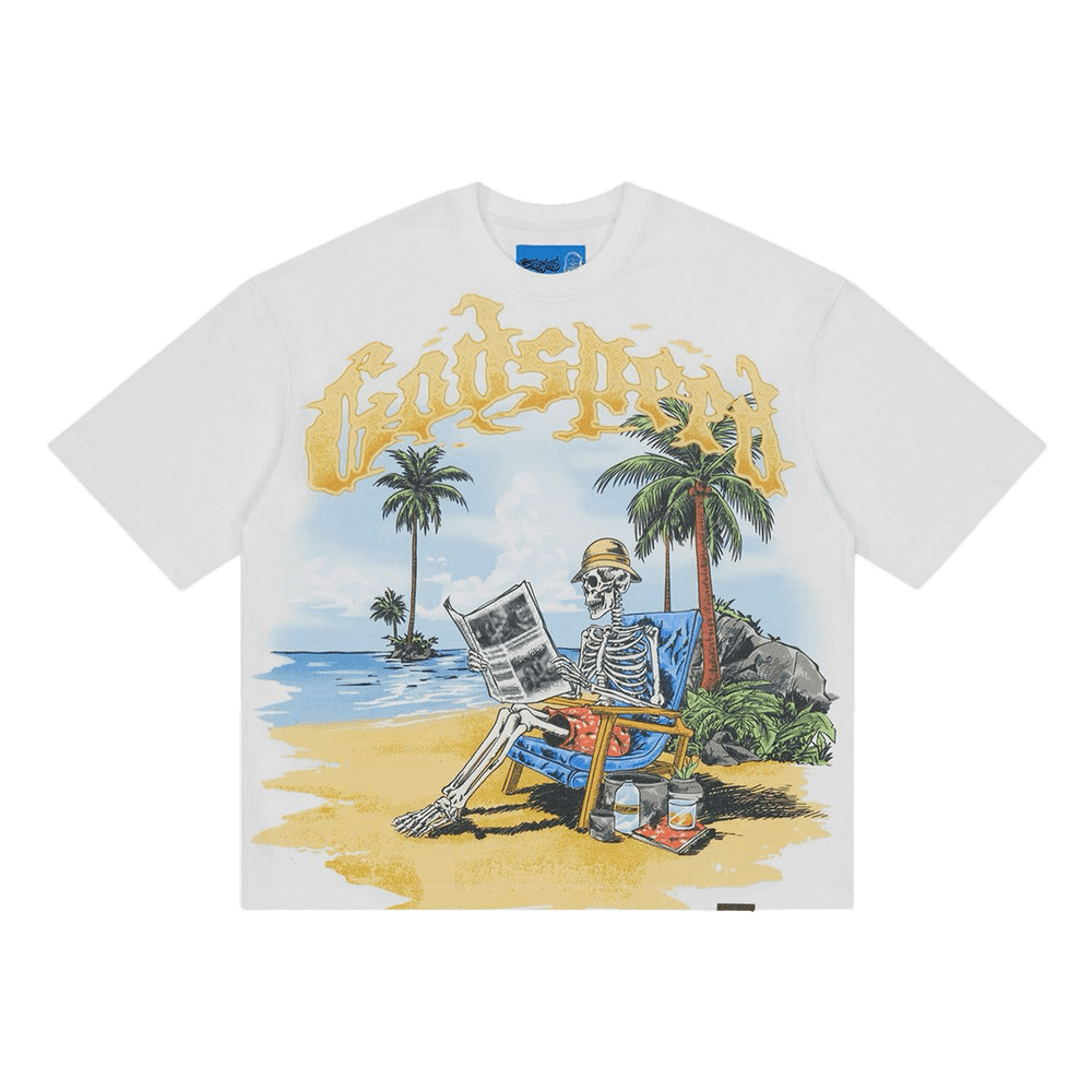 Godspeed Skeleton Beach II Tee 'White'