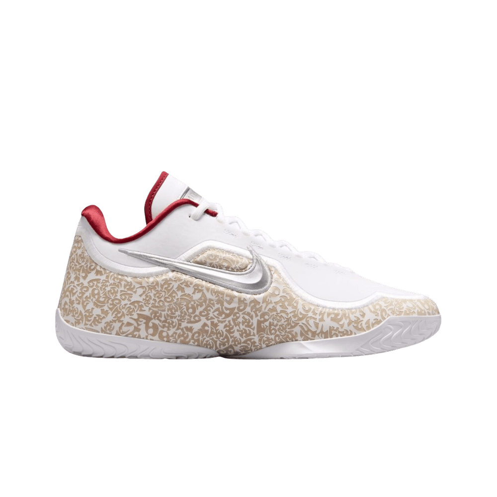Nike Lebron 23 Laser PE 'White Metallic Silver Team Red'