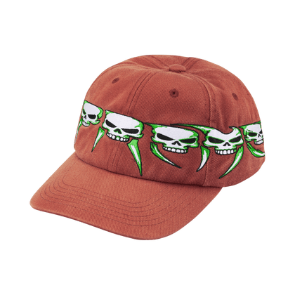 Supreme Skulls Spellout 6-Panel 'Rust'