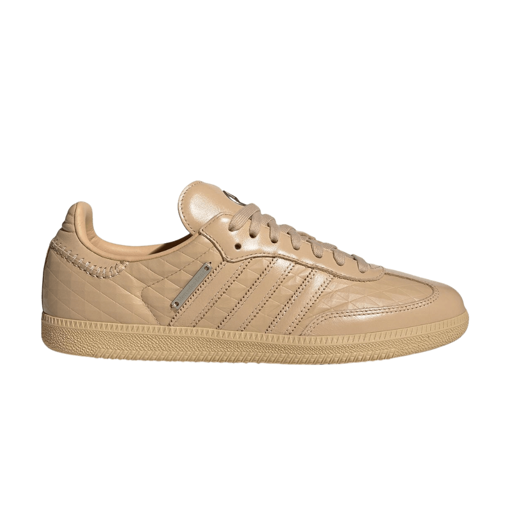 Mercedes-Benz x adidas Samba OG 'Magic Beige Silver Metallic'