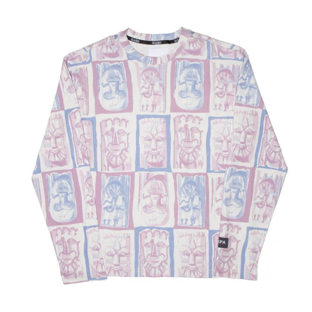 MARTIN ROSE NAPA S-Lokka LS Tee 'All Over Print'