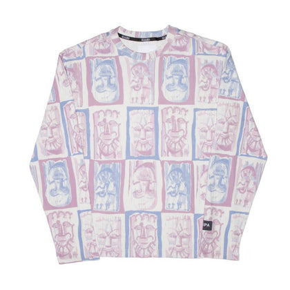 MARTIN ROSE NAPA S-Lokka LS Tee 'All Over Print'