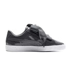PUMA Wmns Basket Heart Patent Trainer 'Black'
