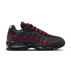 Nike Air Max 95 Big Bubble Black Team Crimson Wolf Grey lateral view