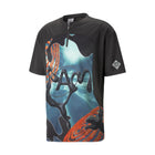 PUMA + P.A.M. Active AOP Tee PUMA Black