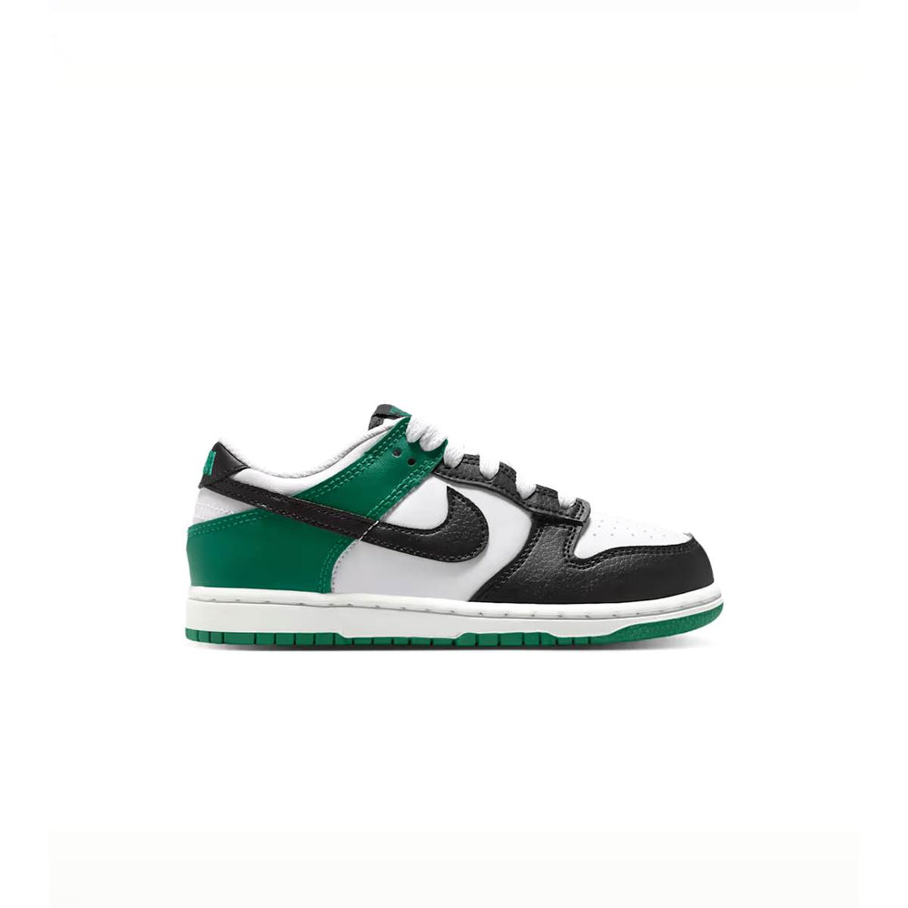 Little Kids Dunk Low Off White Malachite - side view