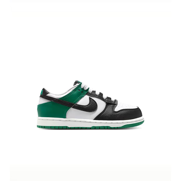 Little Kids Dunk Low Off White Malachite - side view