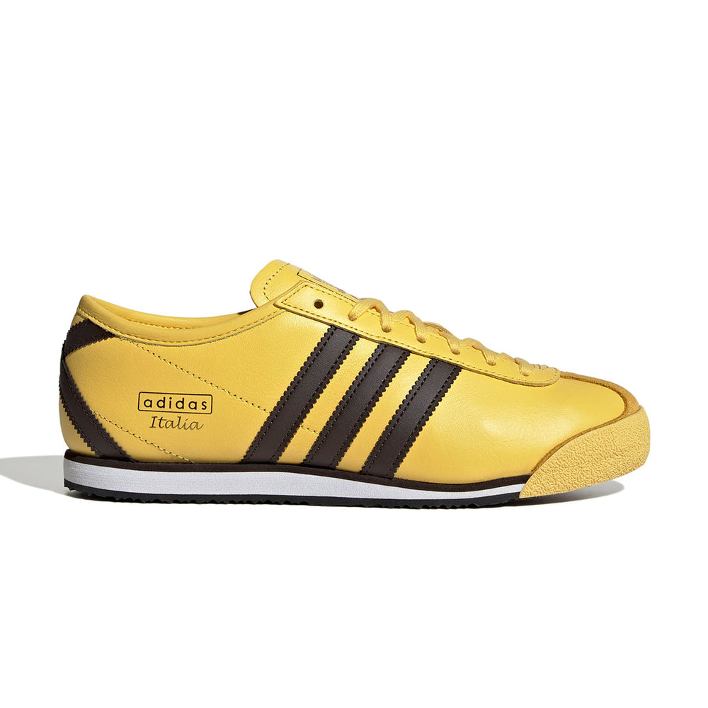 Adidas Wmns Italia 70s Spring Yellow Black - Side View