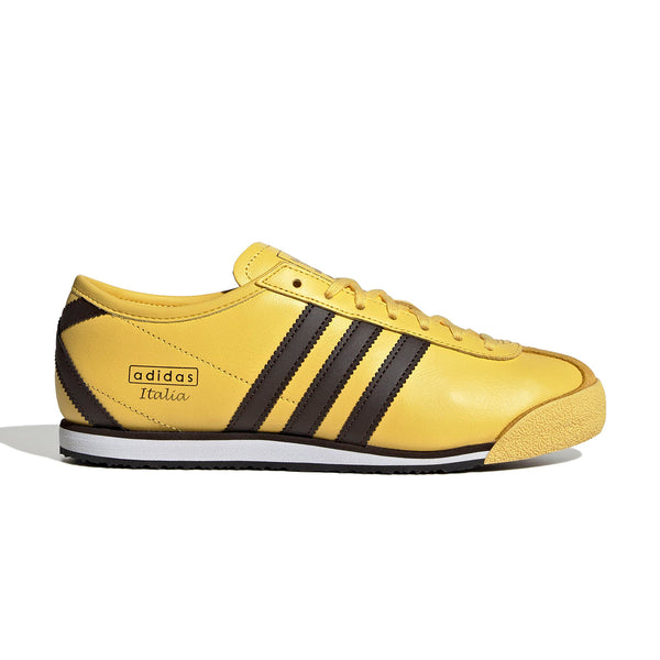 Adidas Wmns Italia 70s Spring Yellow Black - Side View