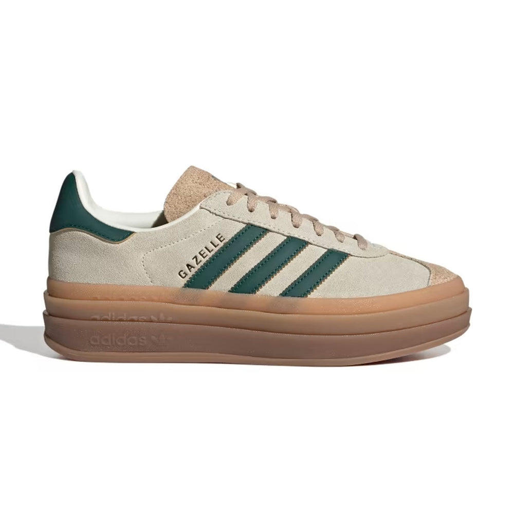 adidas Originals Wmns Gazelle Bold 'Cream White Collegiate Green'